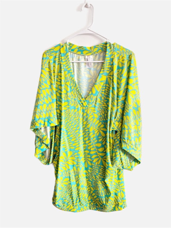 Trina Turk Other - Trina Turk Trellis V-Neck Tunic Swim Cover Up Printed